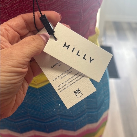 🌷MILLY Mermaid Chevron Maxi Dress - Picture 4 of 6